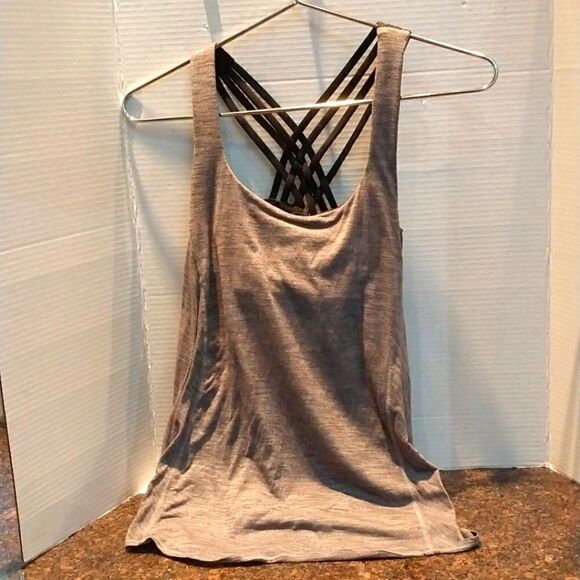 lululemon athletica Tops - LuluLemon Stripped Back Top...SIZE 4-6...EUC